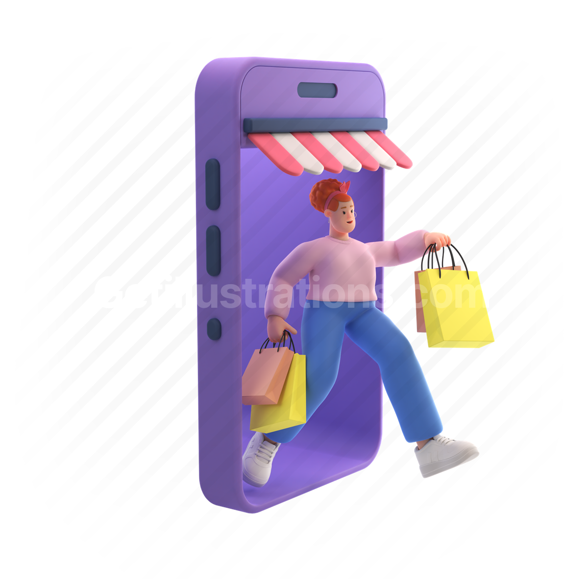 smartphone, phone, shopping, shop, store, woman, female, checkout